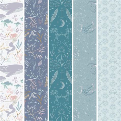 Sound Of The Sea Col 2 Fat Quarter Pack Lewis Irene