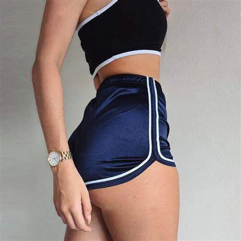 New Women Shorts Summer Silk Slim Beach Casual White Egde Shorts Hot