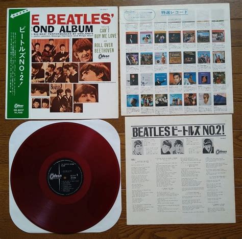 Yahooオークション 赤盤 ビートルズ No2 The Beatles Second Album