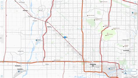 Glendale Arizona Map - United States