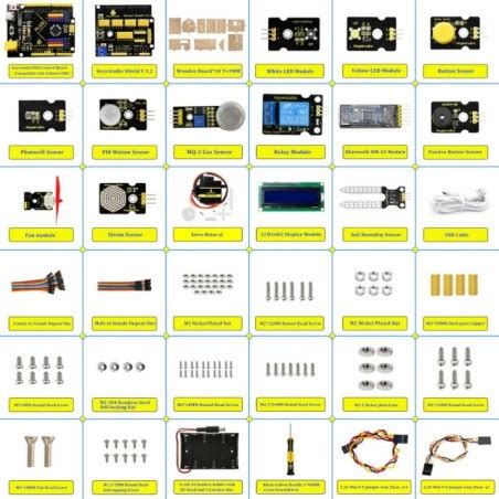 Smart Home Kit For Arduino Keyestudio KS0085