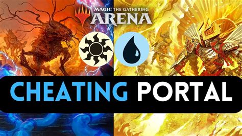 Cheating Portal Mtg Arena Standard Ranked Blue White Portal To