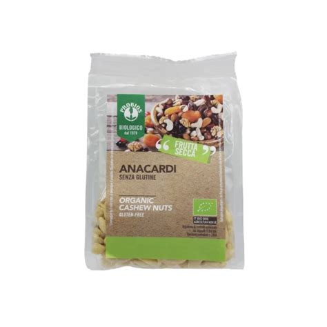 Anacardi Bio Gr Senza Glutine Probios E Commerce Store Farmanatura