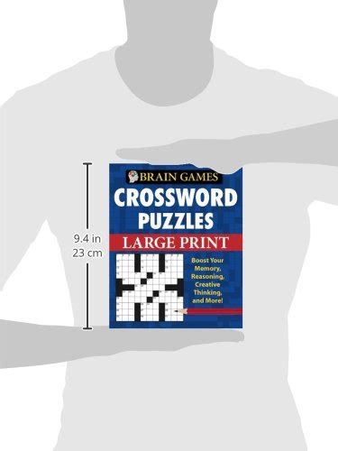 Brain Games Crossword Puzzles Large Print Blue Pricepulse