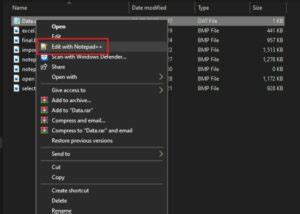 how to open dat files