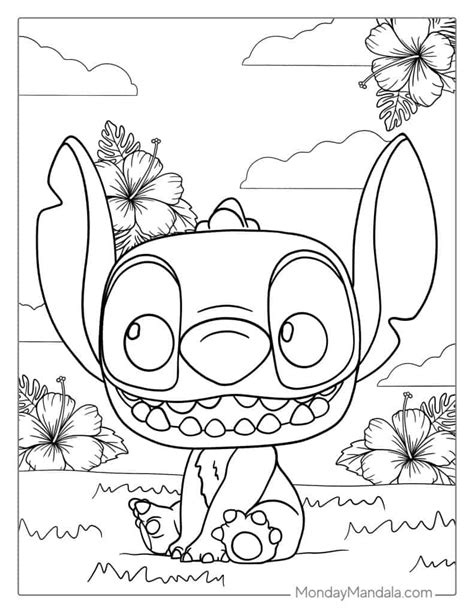 Stitch Disney Coloring Pages