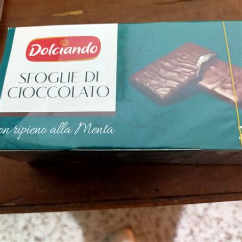 Dolciando Sfoglie Di Cioccolato Con Ripieno Di Menta Review Abillion