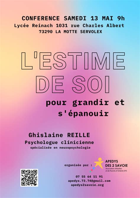 Lestime de soi pour grandir et sépanouir apedys2savoie