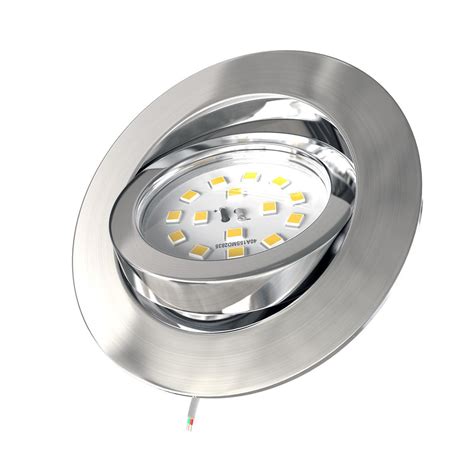 5er Set Led Einbaustrahler Dimmbar Bkl1074 Bk Licht Eu