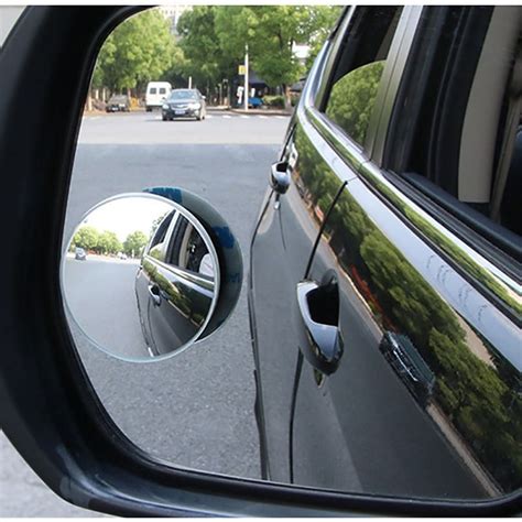 Car 360 Wide Angle Circular Convex Mirror Door Side Small Round Mirror