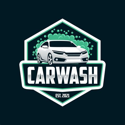 Car Wash Logo Design Vector Template 6862673 Vector Art At Vecteezy