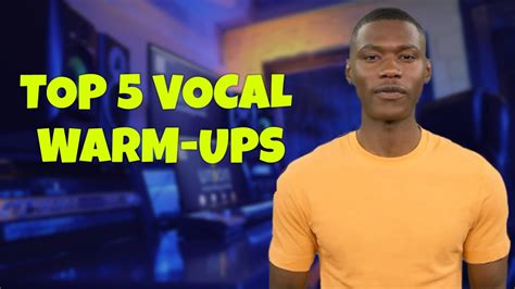 Studio Vocals 5 Best Vocal Warm Ups For Music Artists YouTube