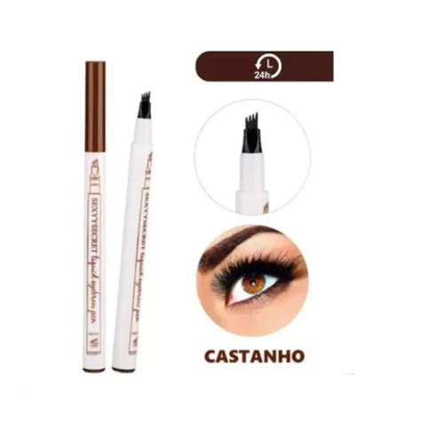 Caneta Lapis Henna Efeito Microblading Sobrancelha Shopee Brasil