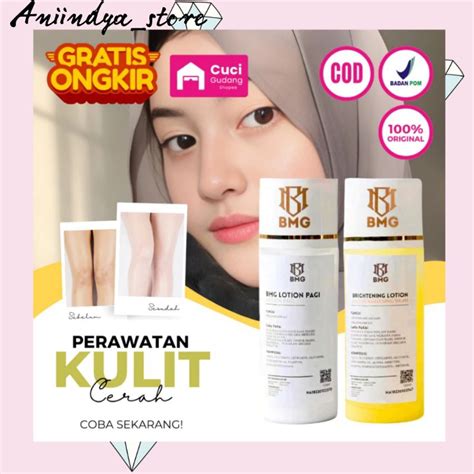 Jual Bmg Super Whitening Lotion Anggur Kuning Shopee Indonesia