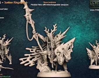 Sunken Kingdoms I Triton Raider Model D 28mm 32mm Etsy