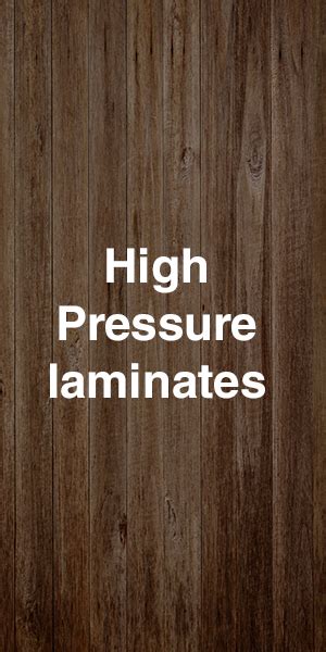 High Pressure Laminates