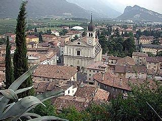 Arco, Italy - town in a picturesque setting near Lake Garda