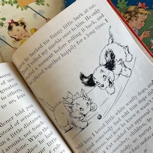 Vintage 1943 Book Pussy Cat Talks To Her Kittens By Fannie E Mead