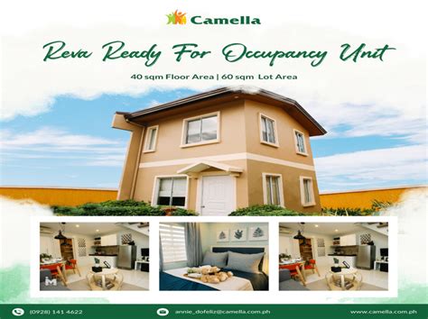 HOUSE AND LOT FOR SALE IN DUMAGUETE REVA RFO UNIT