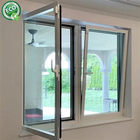 Thermal Break Tilt And Turn Window Double Tempered Glass Inward Opening