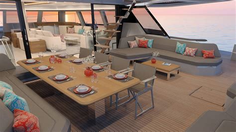 Catamaran Yacht Fountaine Pajot Unveils Its Sumptuous Power