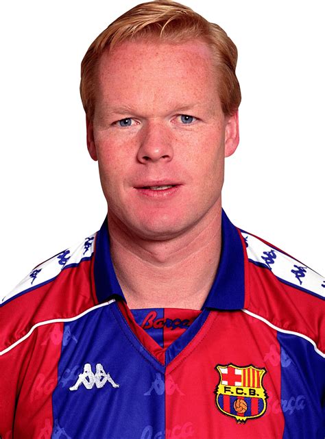 Ronald Koeman Barcelona football render - FootyRenders