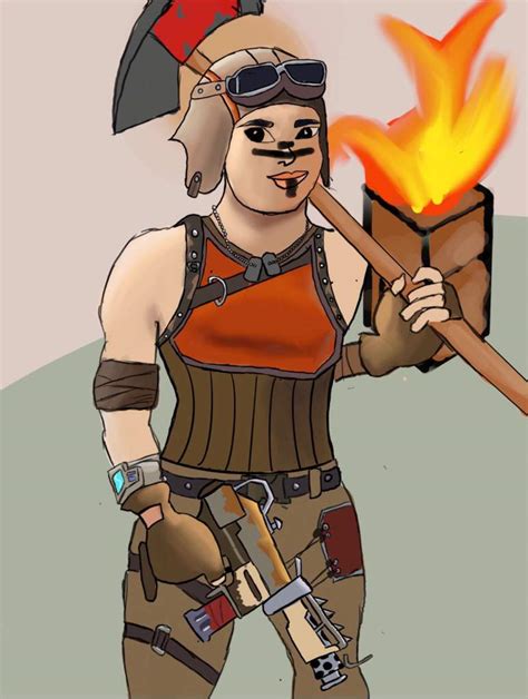 Fortnite Renegade Raider Fan Art