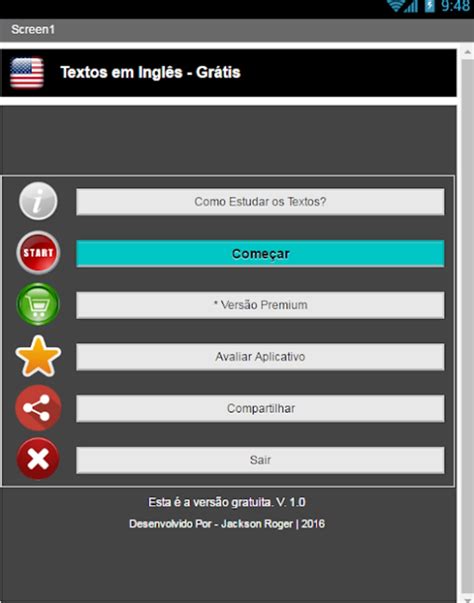 Textos em Inglês Grátis APK for Android Download