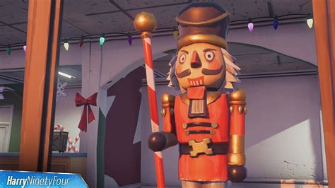 Destroy Nutcracker Statues All Locations Fortnite Youtube