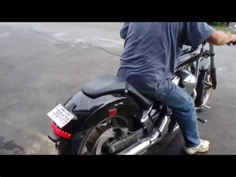 Yamaha 650 V Star Rear Fender Fixup 2 YouTube