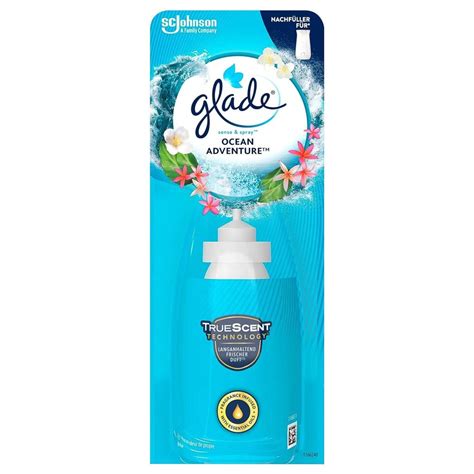 Glade Sense Spray Refill Ocean Adventure Ml Branded Household