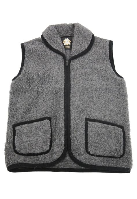 Gilet en laine Amari unisexe gilet laine mérinos chaud et douillet