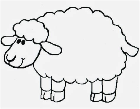 Lamb Outline Drawing at GetDrawings | Free download