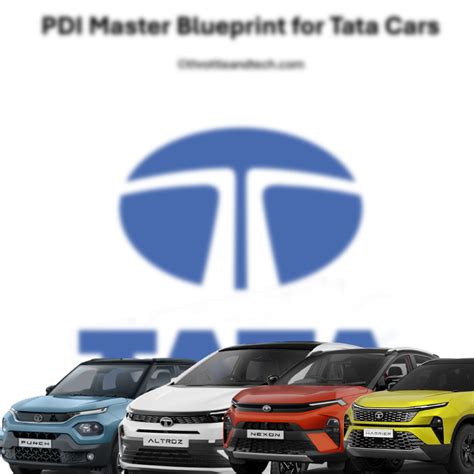 Tata PDI Master Blueprint