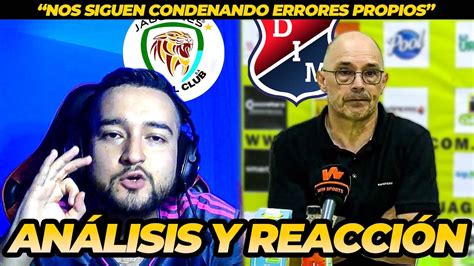 Análisis y reacción rueda de prensa Jaguares 2 vs 2 Medellín 2024 YouTube