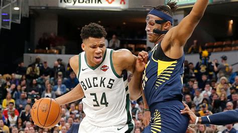 Nba Bucks Batem Pacers Antetokounmpo Em Grande Lusoamericano