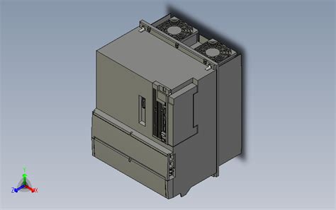 三菱直驱电机j4 du30kb4 a stp STEP 模型图纸下载 懒石网