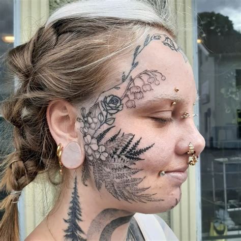 Pretty Face Tattoos