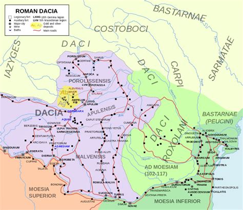 23 Dacian wars and riots between 106-271 AD - Istorie Veche