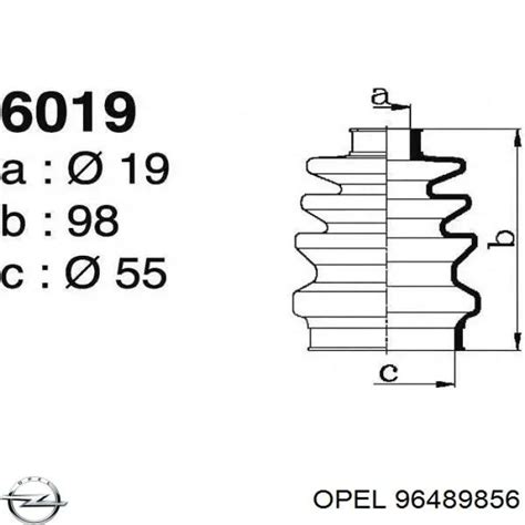 Opel Fuelle Rbol De Transmisi N Delantero Interior