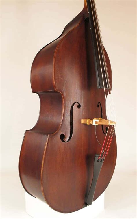 Standard Carved Solid Wood Double Bass