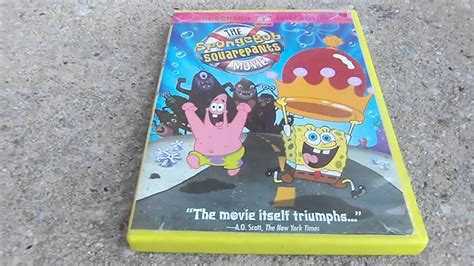 Spongebob Movie DVD Cover