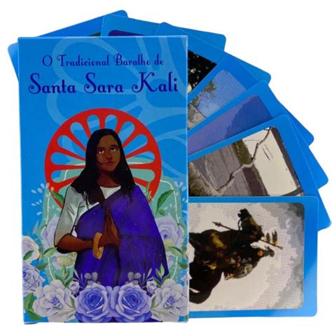 O Tradicional Baralho De Santa Sara Kali Cartas Plastificadas E