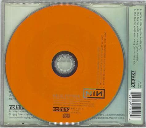 Nine Inch Nails We Re In This Together Halo Fifteen X Cds Uk Cd