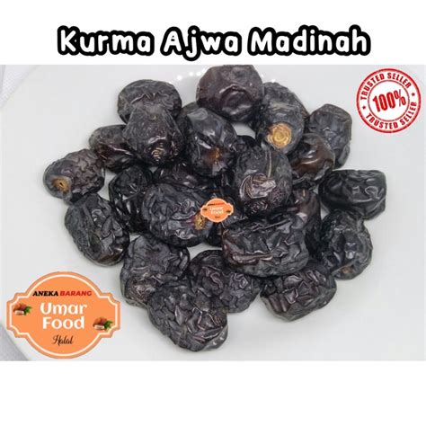 Kg Ajwa Kg Kurma Ajwa Madinah Gred A Medium Size Dates Ajwa