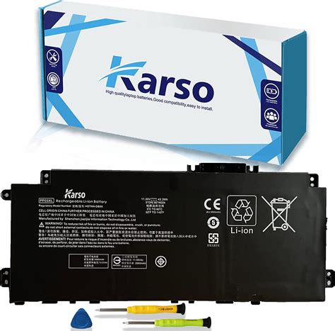 Amazon Karso PP03XL Battery HSTNN OB1P For HP Pavilion X360 13 BB