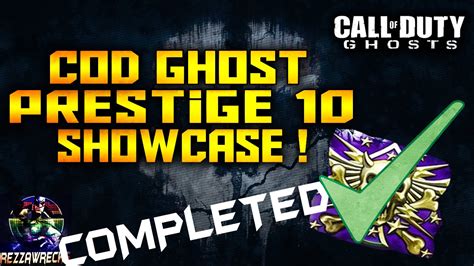 COD Ghost Finaly Prestige 10 Baby YouTube