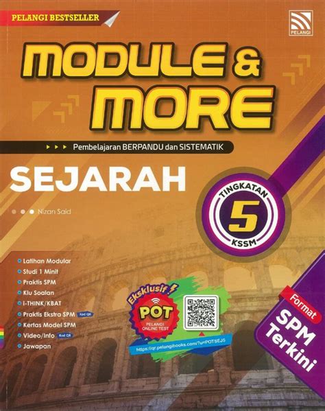 Buku Kerja Latihan Module And More Kssm 2023 Sejarah Tingkatan 5 No1 Online Bookstore