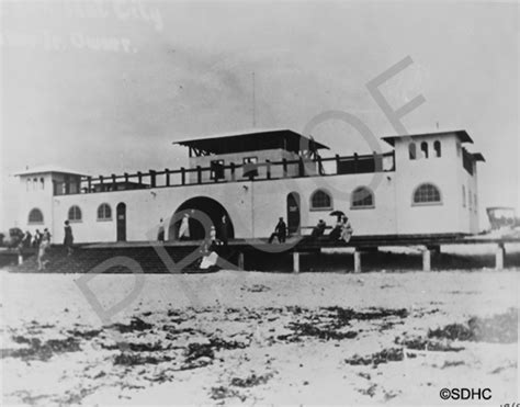 Mission Beach - Bathhouse - 1916 - San Diego History Center