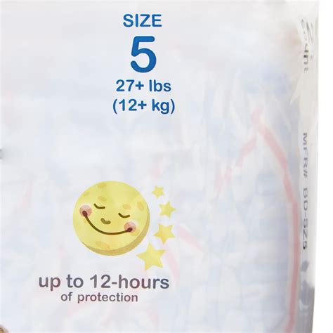 Mckesson Tab Closure Disposable Baby Diapers Moderate Absorbency Size 5